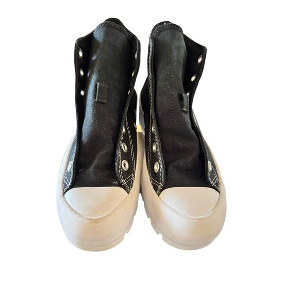 Converse Chuck Taylor All Star Lugged High Black White Woman’s 7‎ 565901C - Picture 3 of 13